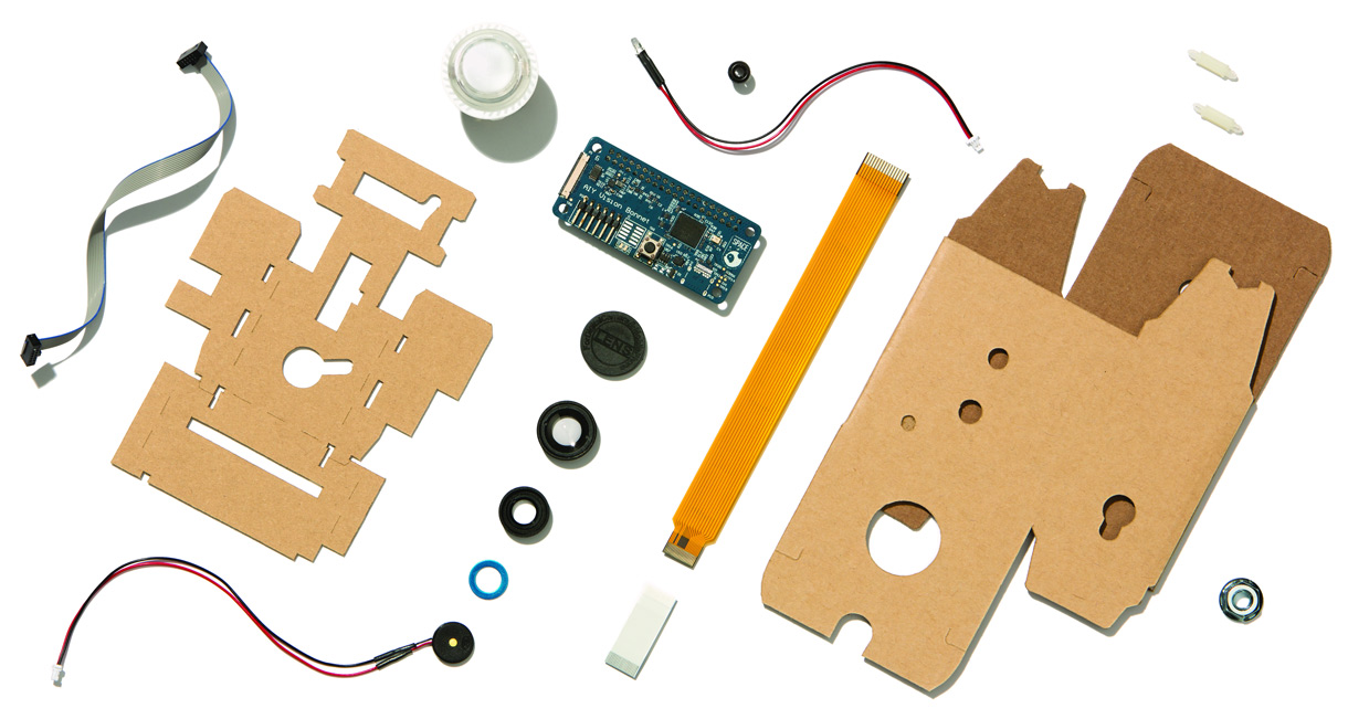 Google AIY Exploded View