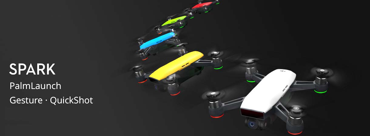 DJI Spark - Palm Launch