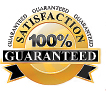 100% Satisfaction Guaranteed Seal