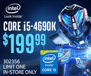 Intel Core i5-4690K - $199.99