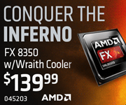 AMD FX-8350 - $139.99