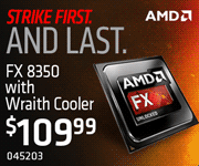 AMD FX-8350 - $109.99