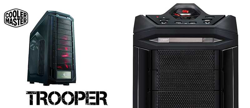 Cooler Master CM Storm Trooper ATX Full-Tower Computer Case - Black SGC