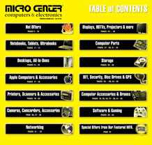 micro center specials our hottest monthly offers and more microcenter weekly flyer